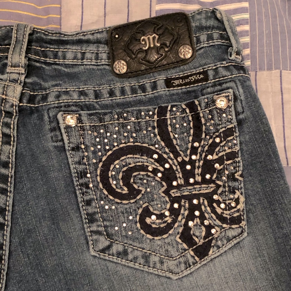 Miss Me Jeans Boot Cut Size 33 Inseam 34